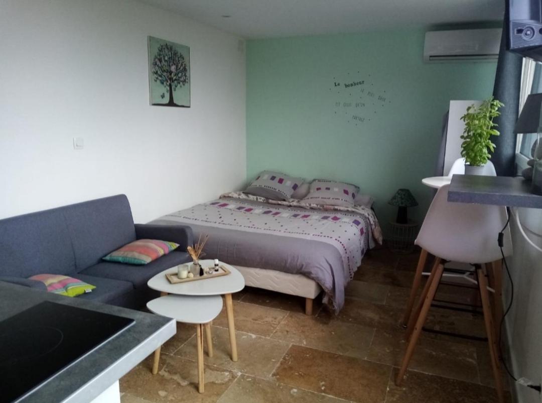 Studio D'Environ 20M2, Piscine, Vue Mer, Pour 2 Personnes Marseille Exteriör bild